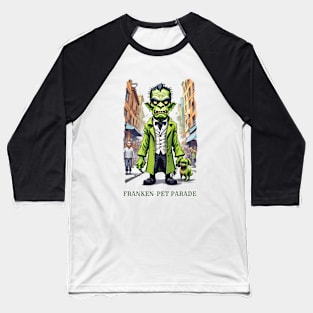 Monster Pets in Halloween shirt design Baseball T-Shirt